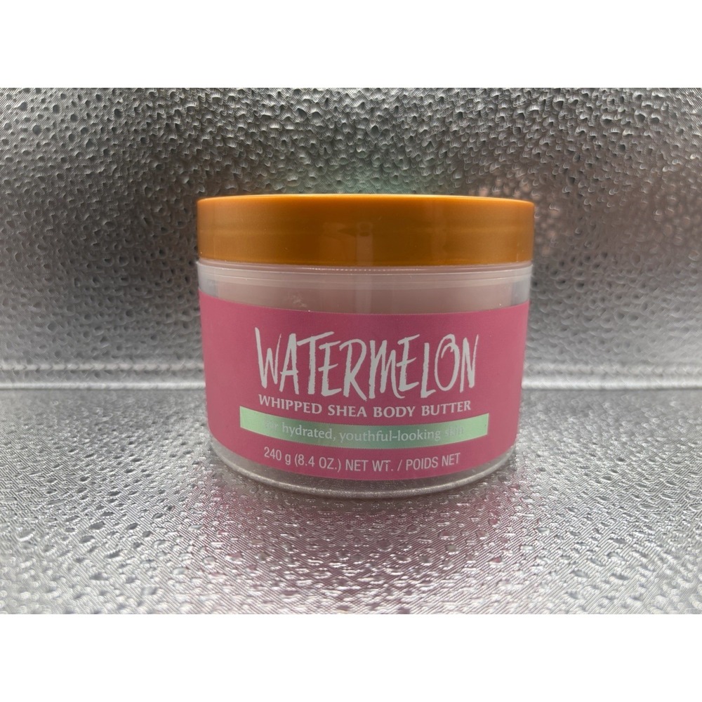 Tree Hut Watermelon Whipped Shea Body Butter Lightweight and Hydrating 8.4 oz